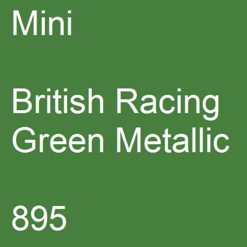 Mini, British Racing Green Metallic, 895.